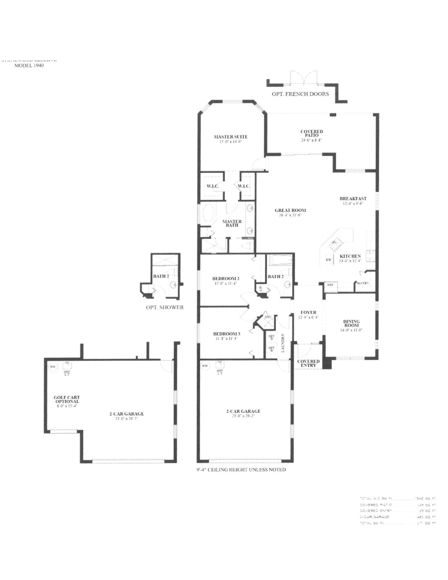7034 Limestone Cay Road Jupiter, FL 33458 - Photo 43 of 43 a picture of floor plan