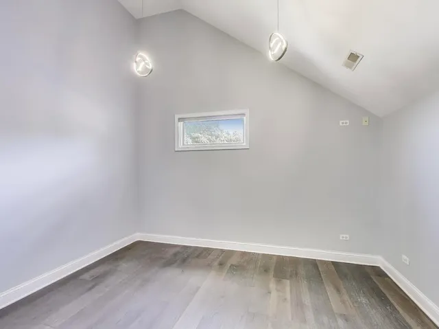 wooden floor in an empty room
