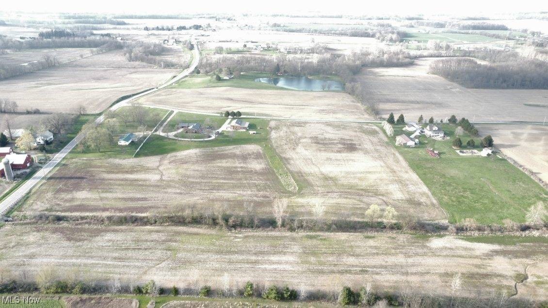 North St Road Utica, OH 43080 - Photo 2 of 14 Drone / aerial view with a water view and a rural view