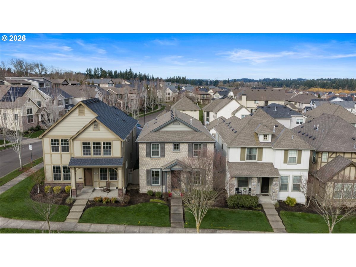 10899 Southwest Barber Street Wilsonville, OR 97070 - Photo 3 of 44 an aerial view of a house