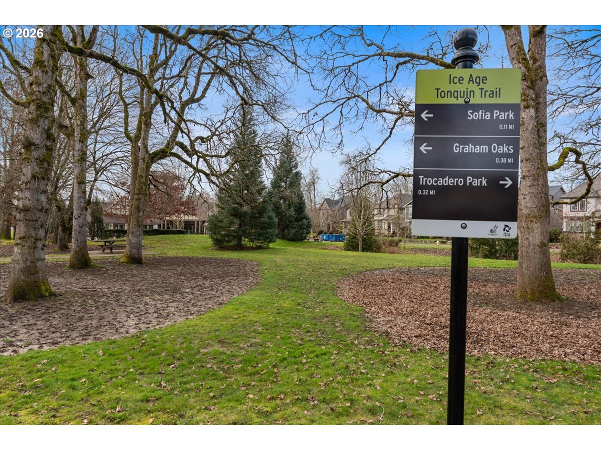 10899 Southwest Barber Street Wilsonville, OR 97070 - Photo 40 of 44 a sign on the side of the park