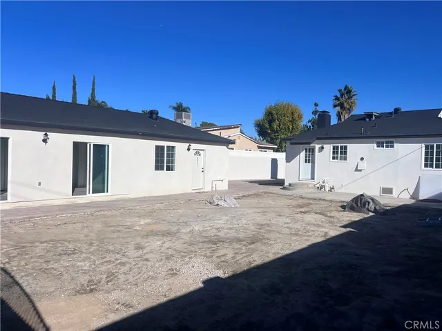 a view of a house with a snow