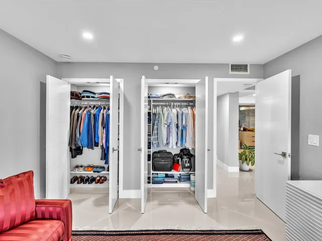 a view of a garden with pathway