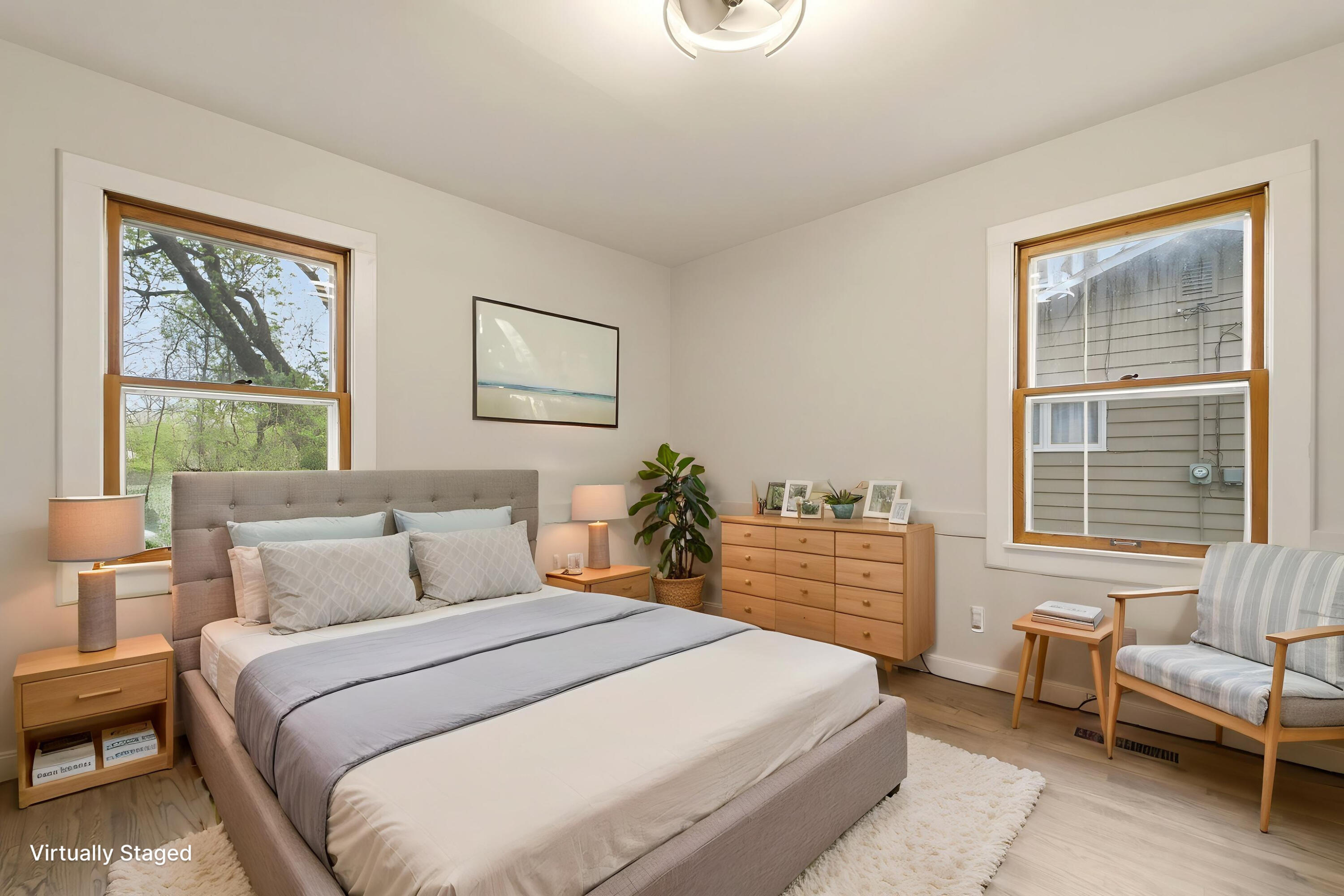 1208 Riley Court La Porte, IN 46350 - Photo 20 of 36 a bedroom with a bed and a couch