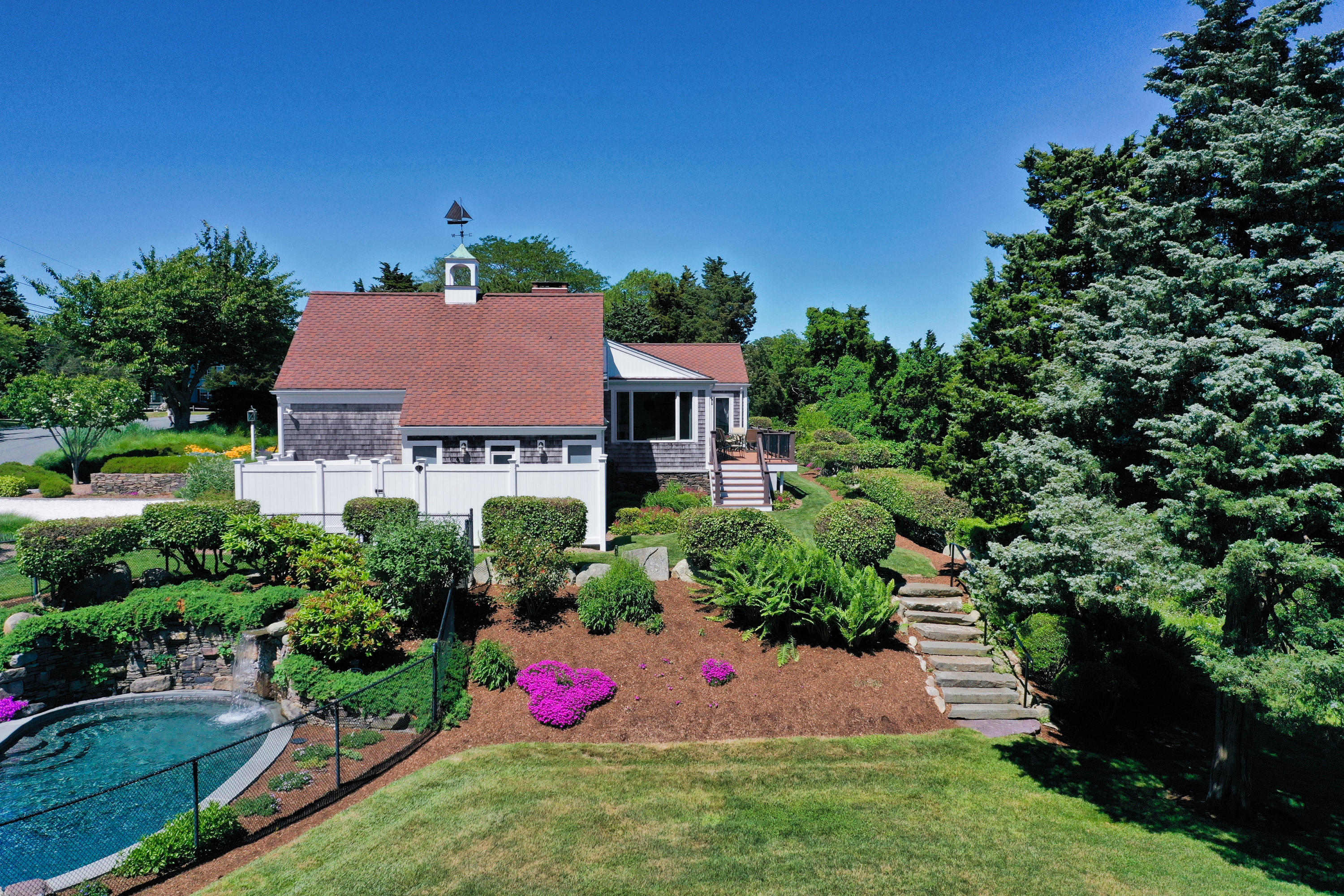 71 Briar Spring Road Orleans, MA 02653 - Photo 12 of 45 an aerial view of a house