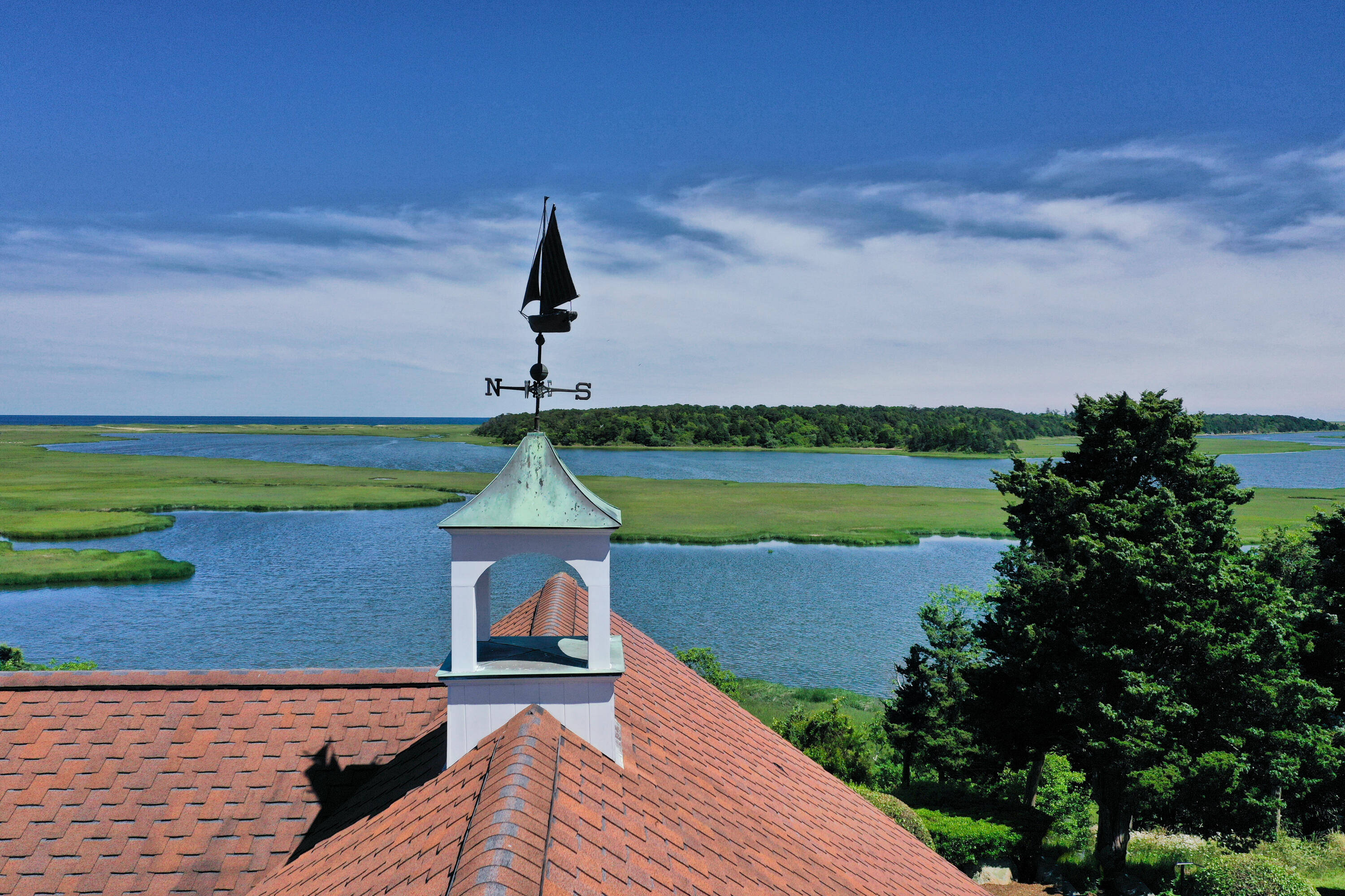 71 Briar Spring Road Orleans, MA 02653 - Photo 22 of 45 a view of a swimming pool and a yard