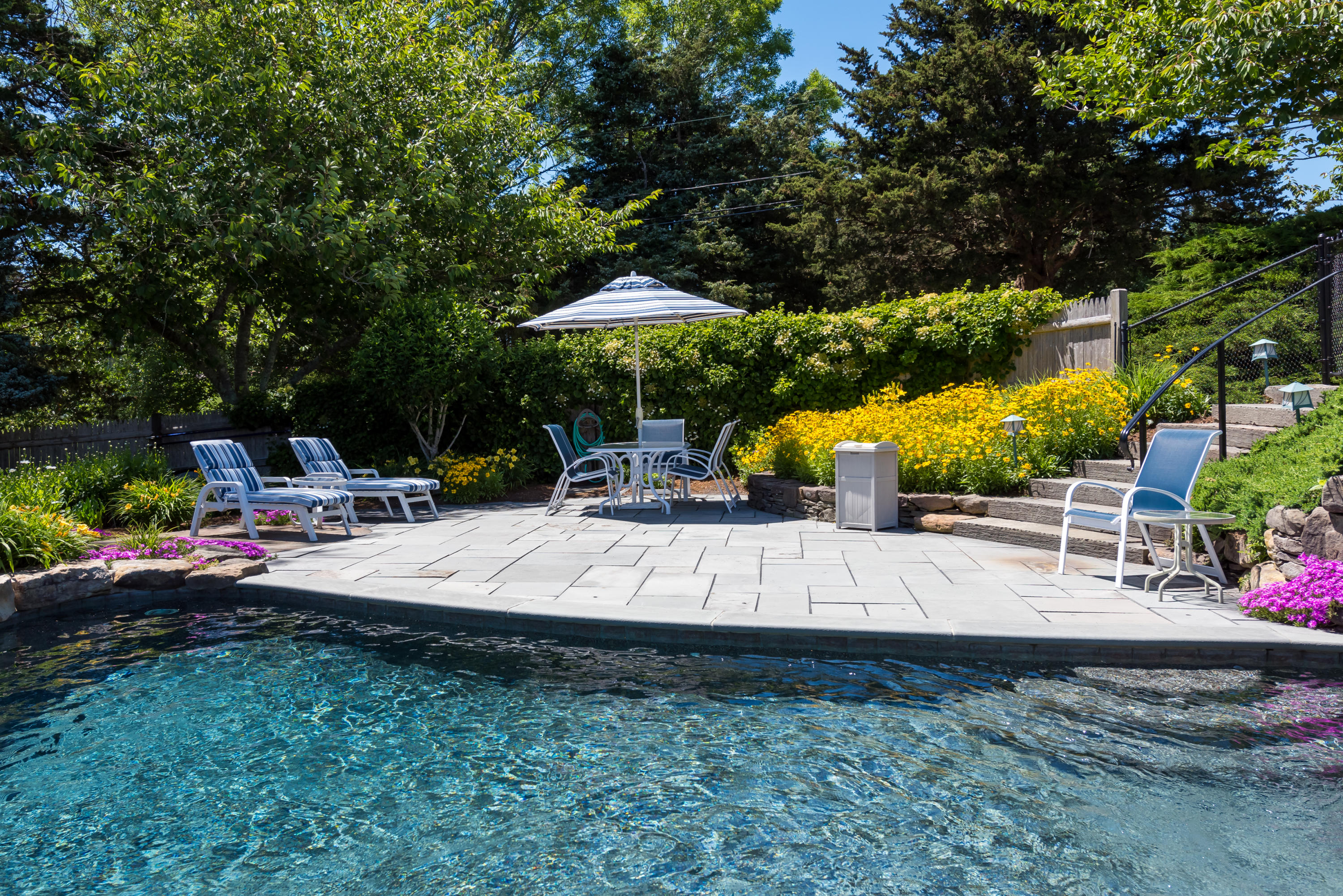71 Briar Spring Road Orleans, MA 02653 - Photo 9 of 45 a view of outdoor space yard deck patio and outdoor kitchen