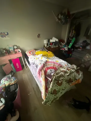 a view of wooden floor