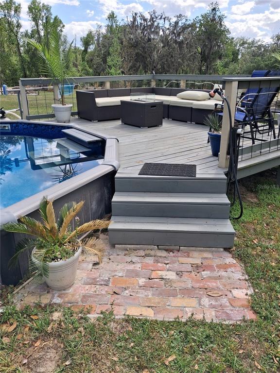 10360 County Road 18 Lake Butler, FL 32054 - Photo 36 of 43 a view of outdoor space yard and lake view