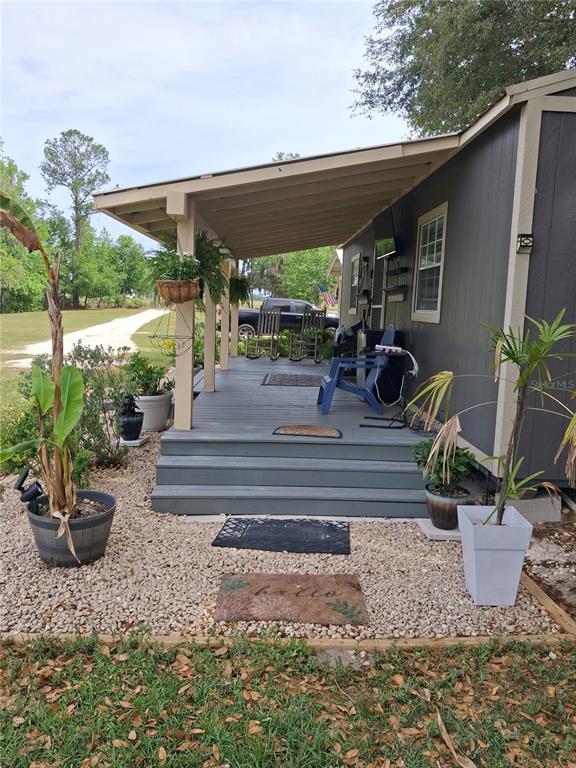 10360 County Road 18 Lake Butler, FL 32054 - Photo 41 of 43 a view of outdoor space yard and porch