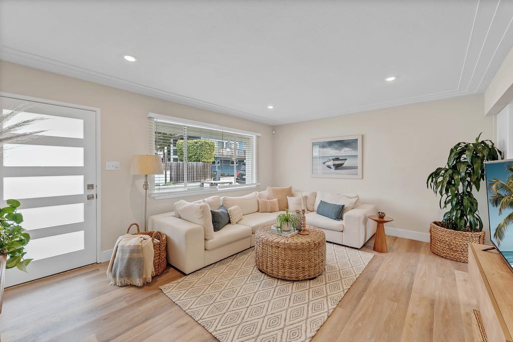 130 Hainline Road Aptos, CA 95003 - Photo 3 of 28 a living room with furniture and a large window