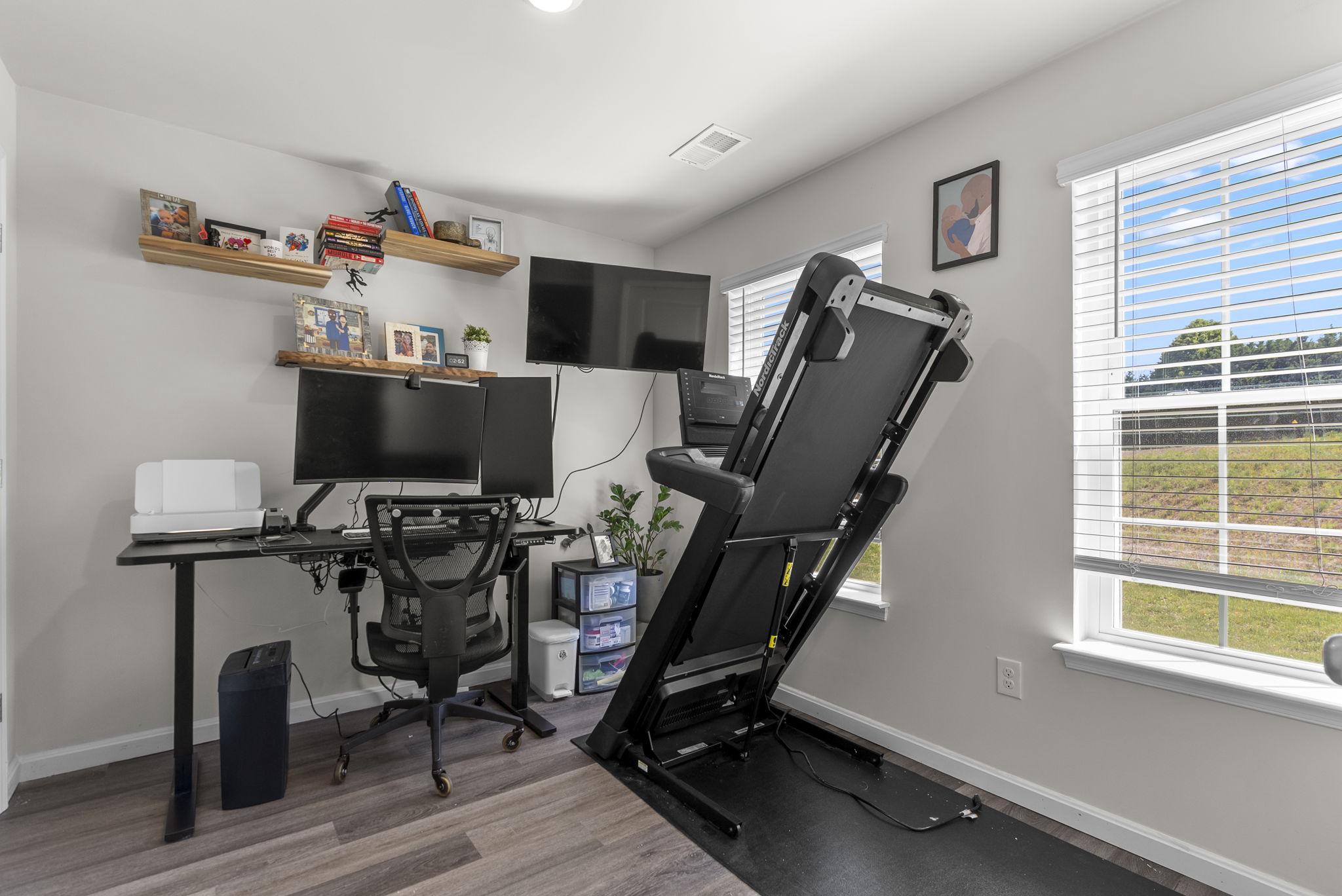 8656 Walter Martz Road Frederick, MD 21702 - Photo 25 of 30 a view of a workspace with furniture and a window