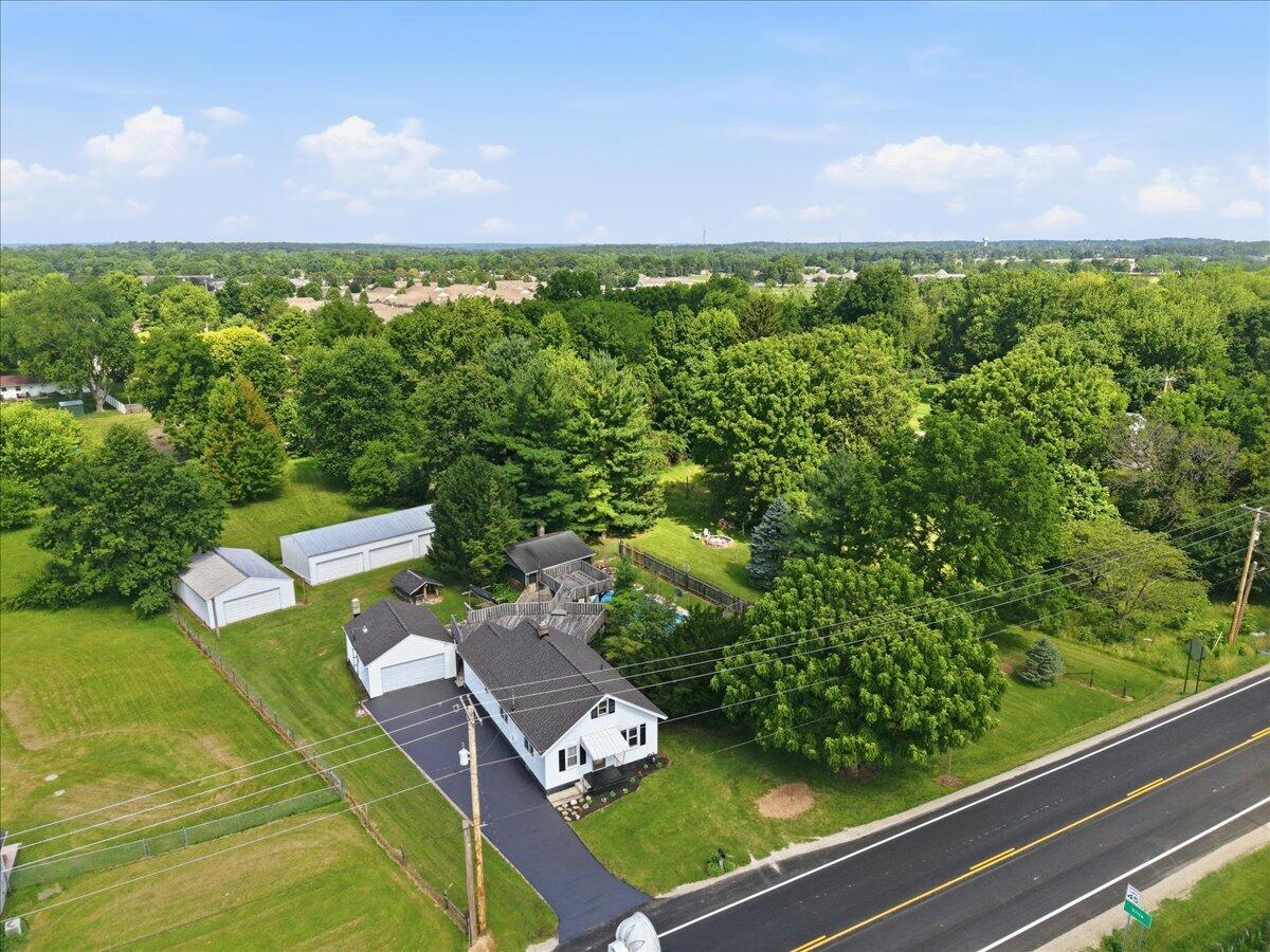 2955 Mechanicsburg Road Springfield, OH 45503 - Photo 47 of 55 49-Aerial Front Left
