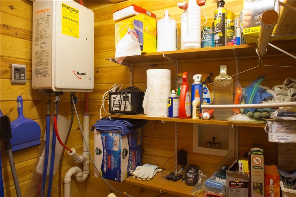5 North Shore Road Brownville, ME 04414 - Photo 23 of 25 Laundry room with on demand hot...