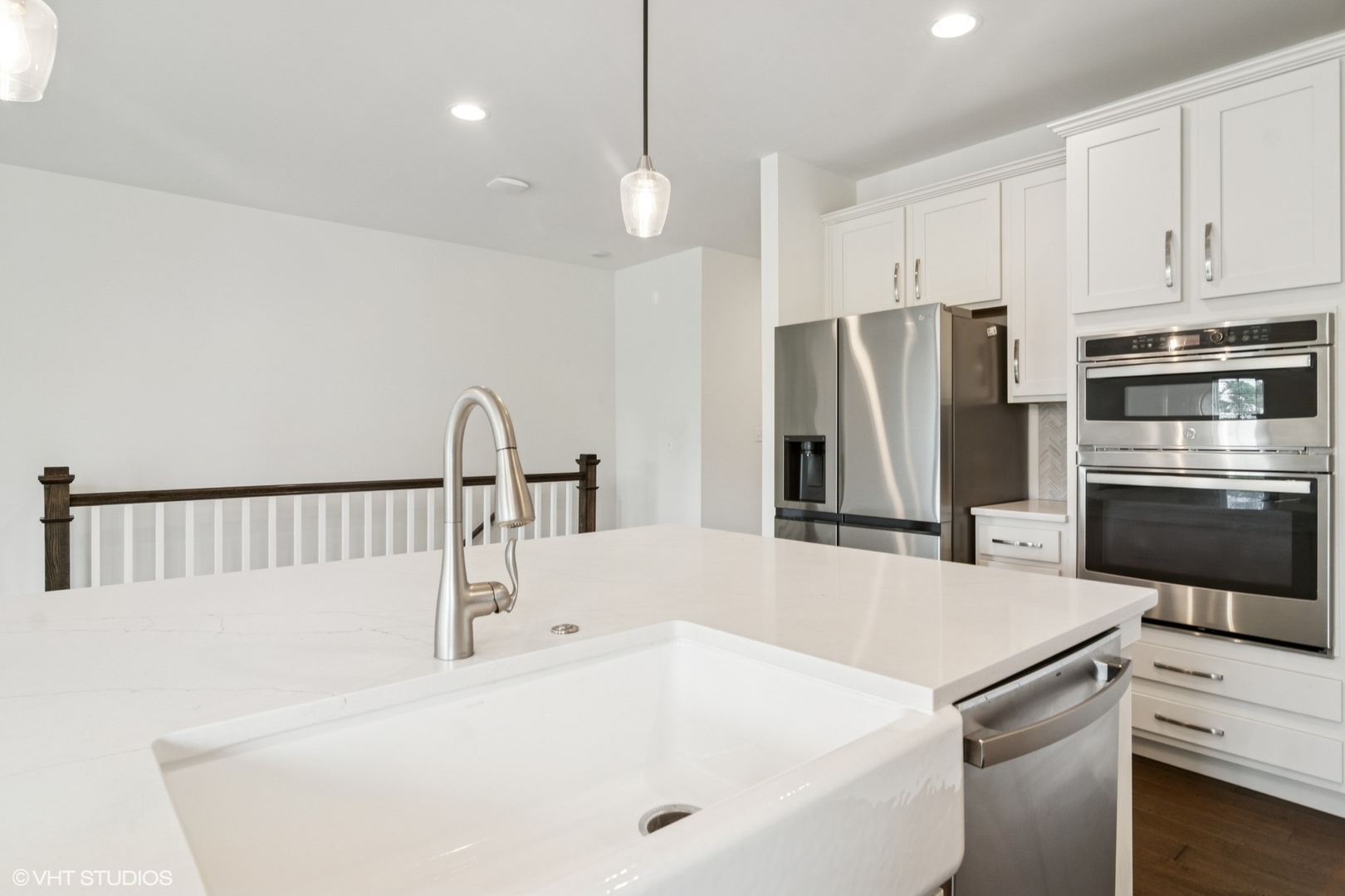 23068 Pinehurst Drive Kildeer, IL 60047 - Photo 11 of 30 a kitchen with a refrigerator and a sink