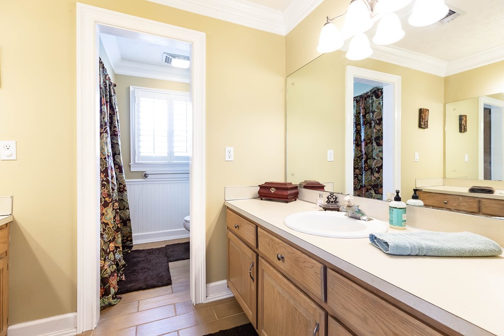 336 Clark Road Seale, AL 36875 - Photo 35 of 66 a bathroom with a sink and a mirror