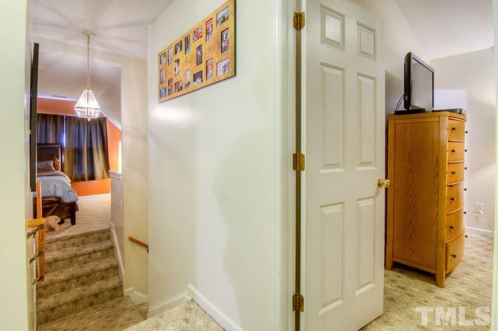 3609 Croydon Mill Way Raleigh, NC 27616 - Photo 10 of 15 a view of a hallway with interior of the house