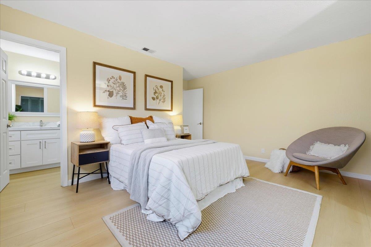 7109 Elba Way Dublin, CA 94568 - Photo 37 of 60 a bed room with a bed and a chair