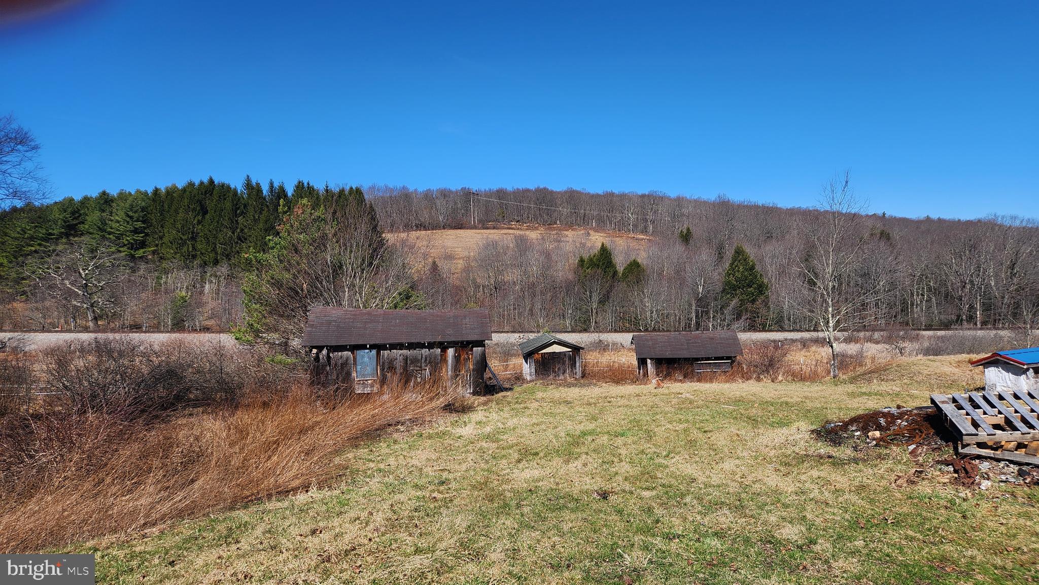 584 Old Wilson Road Swanton, MD 21561 - Photo 5 of 12 a view of a lake with couches and mountain view
