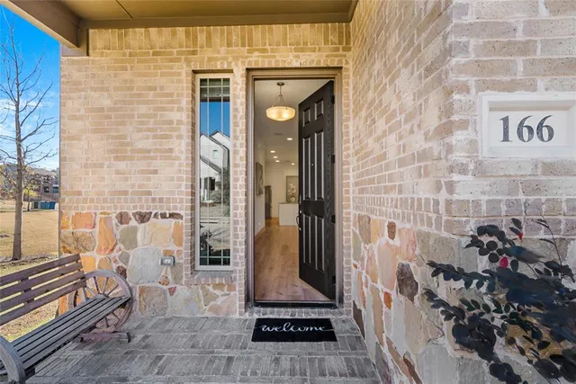 a view of a entryway door of the house