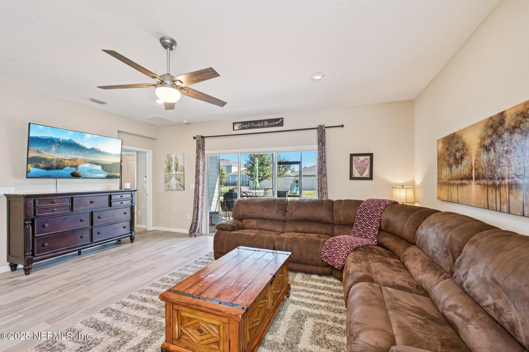 60 Cloverly Point St. Augustine, FL 32092 - Photo 26 of 44 a living room with furniture and a flat screen tv