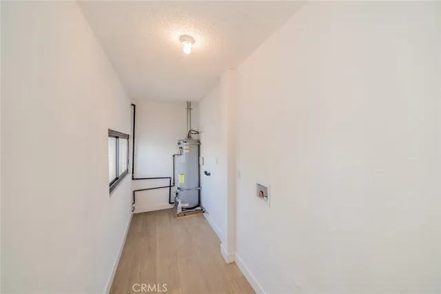 a view of a room with stairs