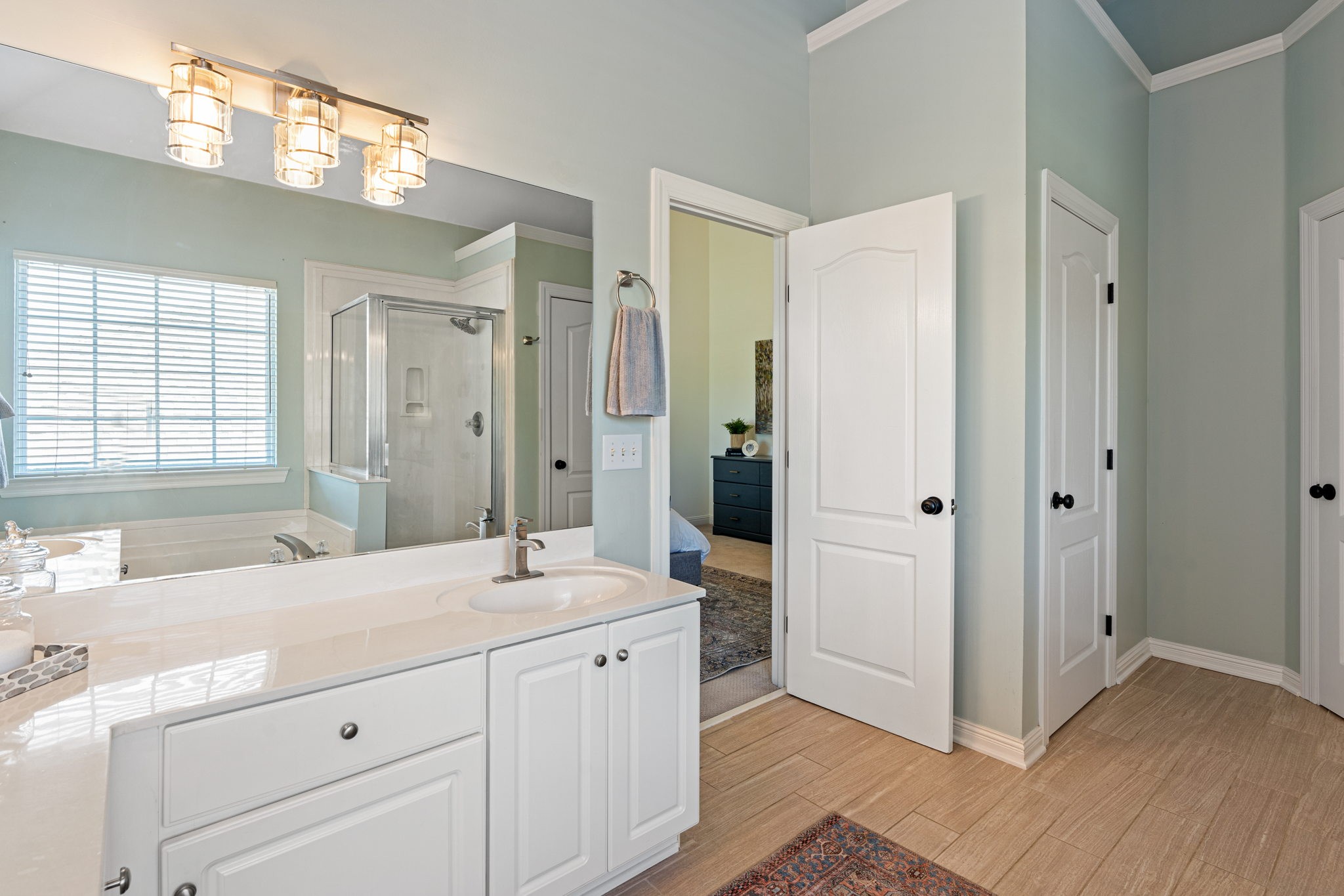 3156 Vera Valley Road Franklin, TN 37064 - Photo 15 of 44 a bathroom with a sink and a mirror