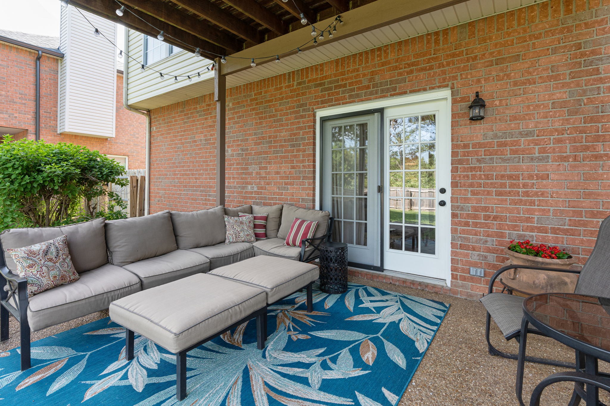 3156 Vera Valley Road Franklin, TN 37064 - Photo 35 of 44 a outdoor living space with furniture and a rug