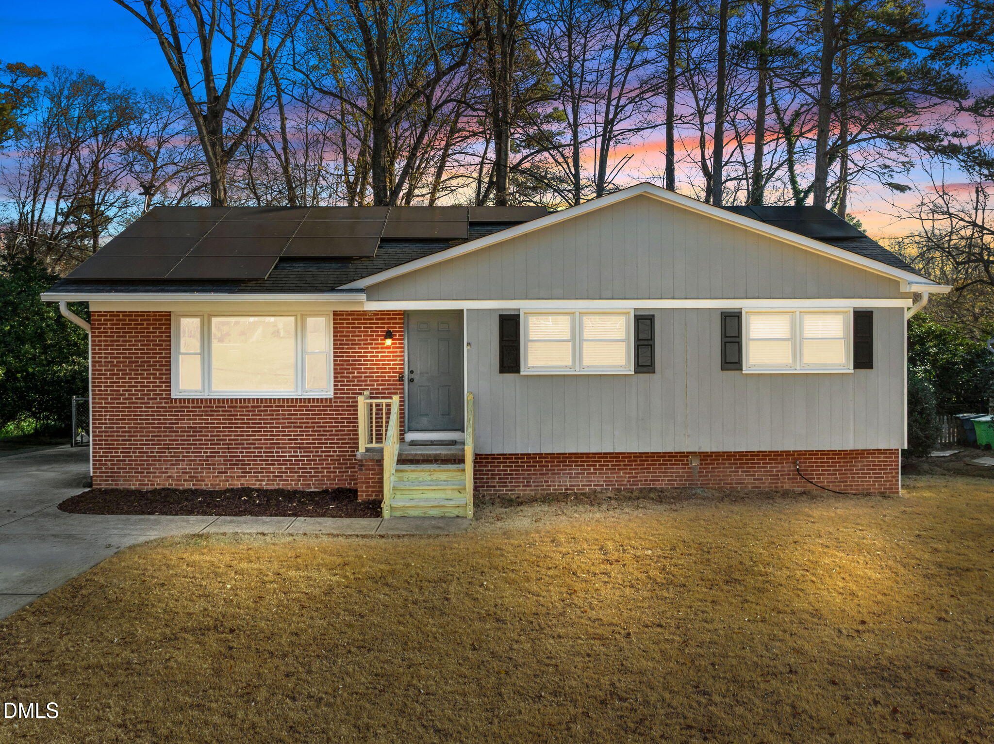 4828 Latimer Road Raleigh, NC 27609 - Photo 46 of 47 a front view of house with yard