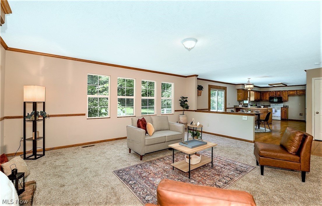 3432 Shellhart Road Barberton, OH 44203 - Photo 10 of 33 *GREAT PHOTO SHOWING THE COZY FAMILY RM AND EAT IN KITCHEN ~