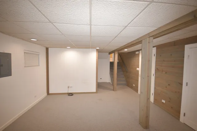 a view of empty room