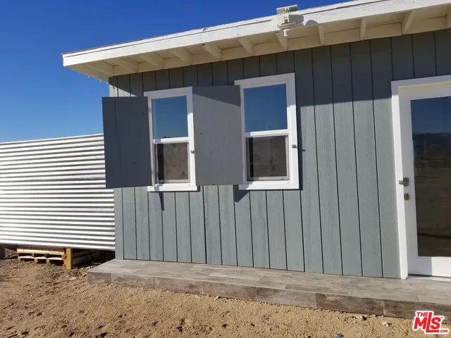 a backyard of a house