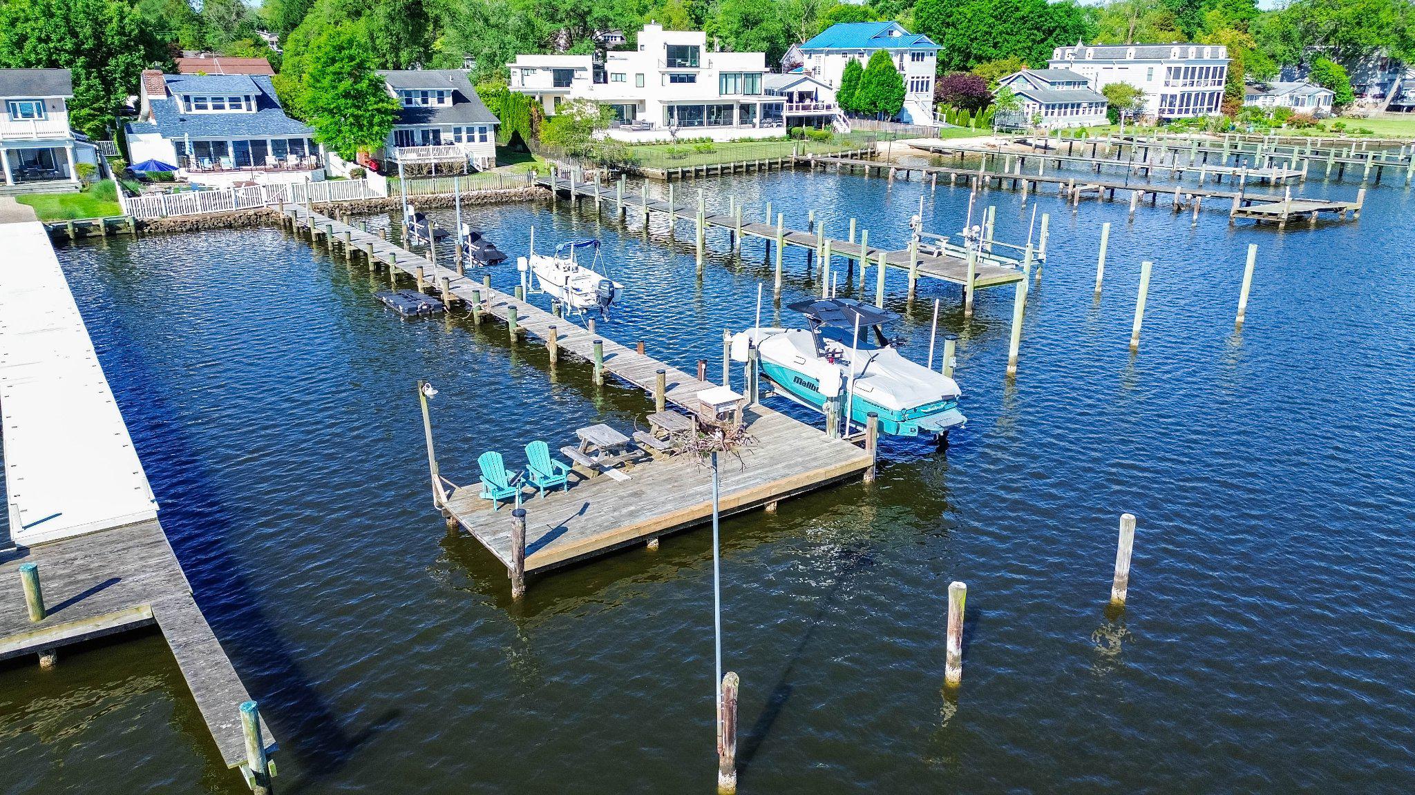 241 Edgewater Drive Edgewater, MD 21037 - Photo 51 of 51 Sun Deck and Pier