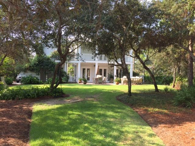 97 Spotted Dolphin Road Santa Rosa Beach, FL 32459 - Photo 29 of 32 a view of house with a backyard