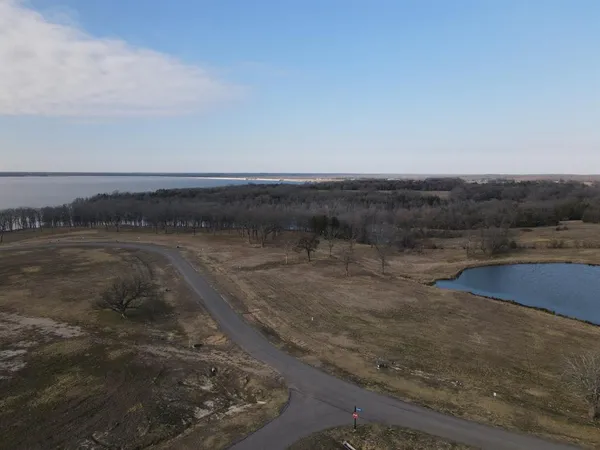 a view of an ocean and beach