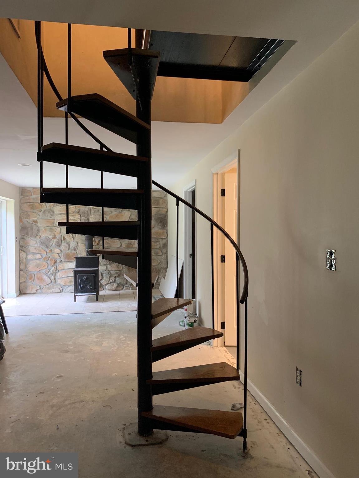 1088 Pine Ridge Drive Front Royal, VA 22630 - Photo 11 of 16 Spiral staircase