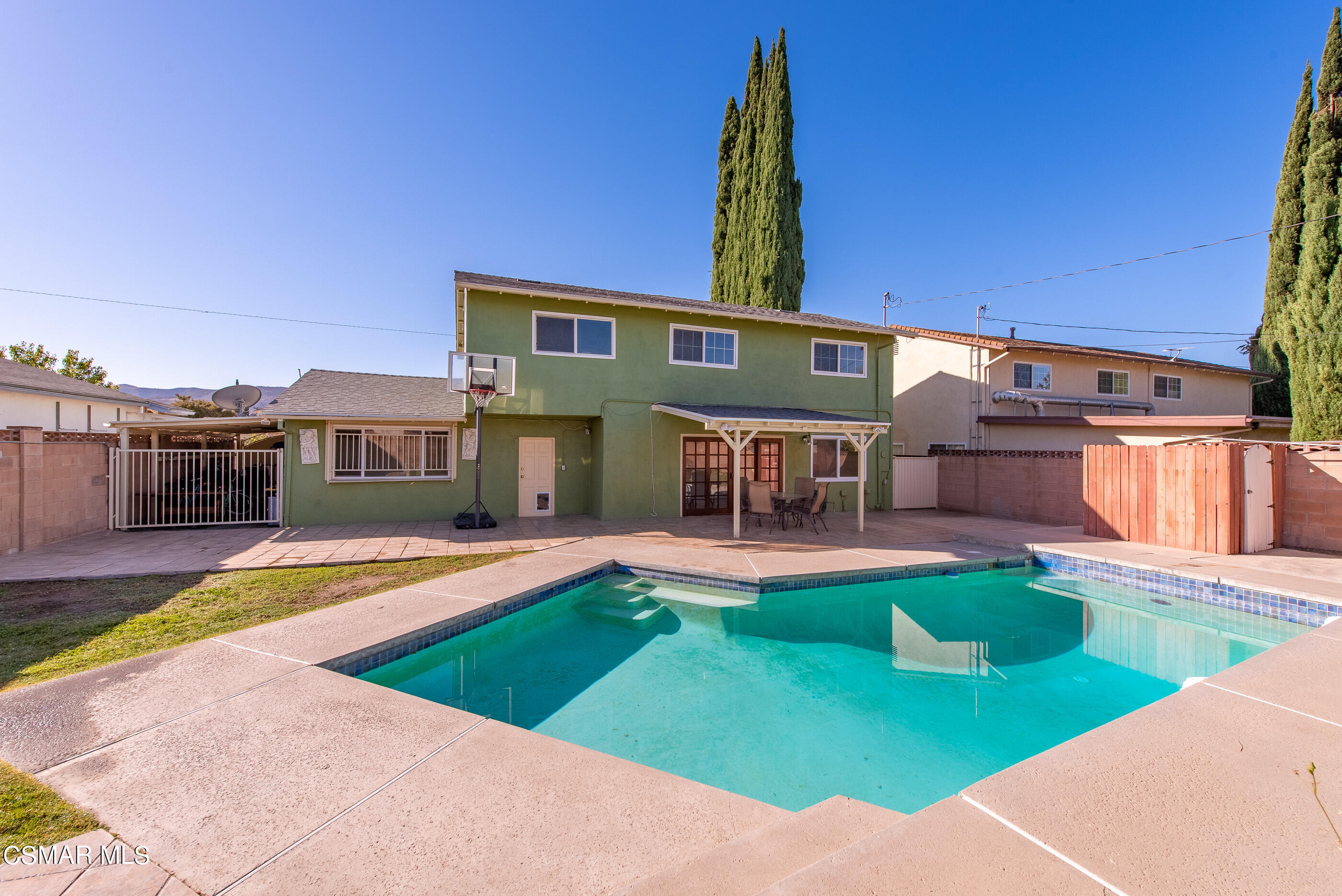 2181 Rhoda Street Simi Valley, CA 93065 - Photo 36 of 36 a view of a house with swimming pool and sitting area
