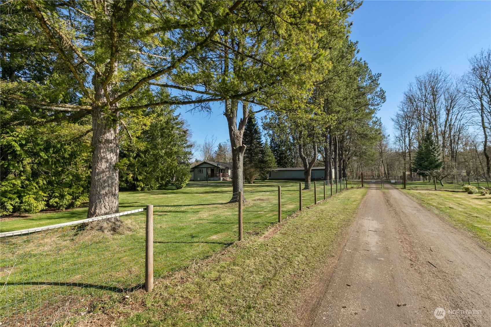 3193 Behme Road Custer, WA 98240 - Photo 2 of 33 a view of a yard with basketball court
