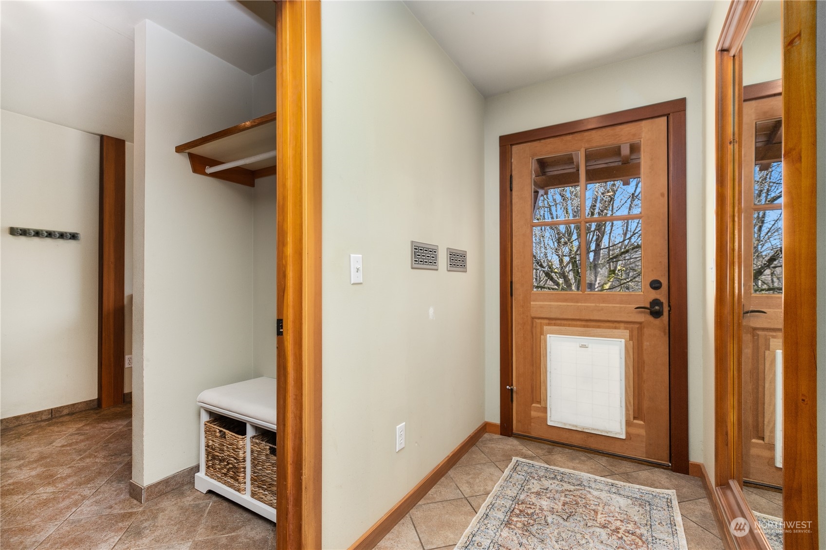 3193 Behme Road Custer, WA 98240 - Photo 25 of 33 a view of a hallway with closet and front door