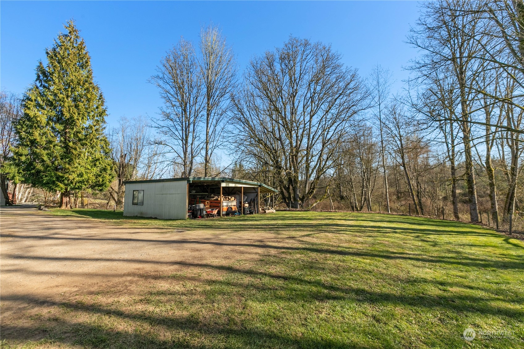 3193 Behme Road Custer, WA 98240 - Photo 26 of 33 a front view of a house with a yard and trees