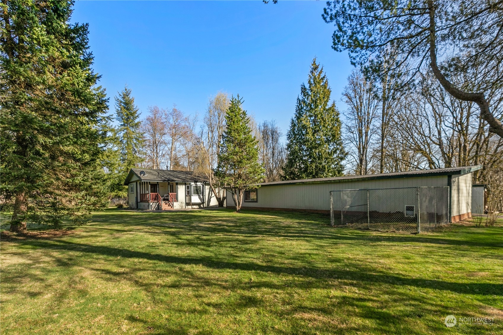 3193 Behme Road Custer, WA 98240 - Photo 28 of 33 a view of a house with a big yard