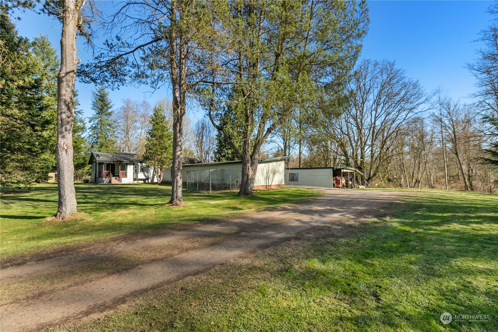 3193 Behme Road Custer, WA 98240 - Photo 29 of 33 a view of road with large trees