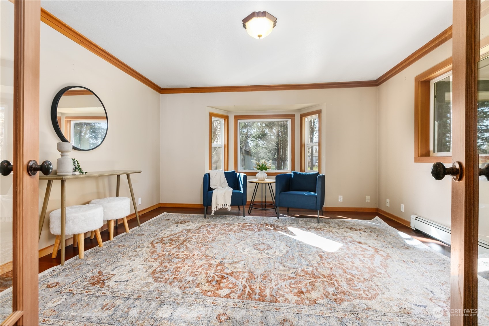 3193 Behme Road Custer, WA 98240 - Photo 10 of 33 a bedroom with furniture and a window