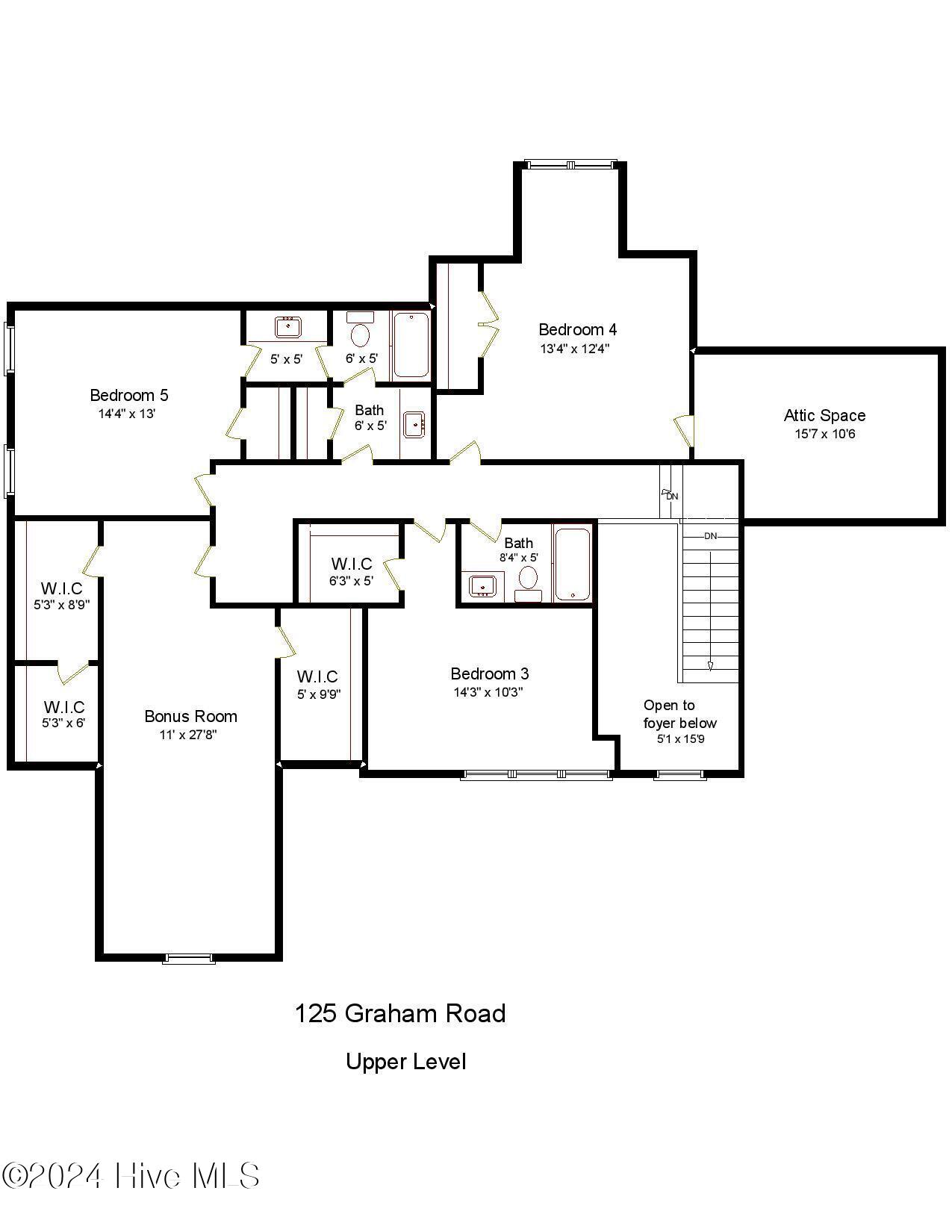 125 Graham Road Pinehurst, NC 28374 - Photo 4 of 4 Upper w_o