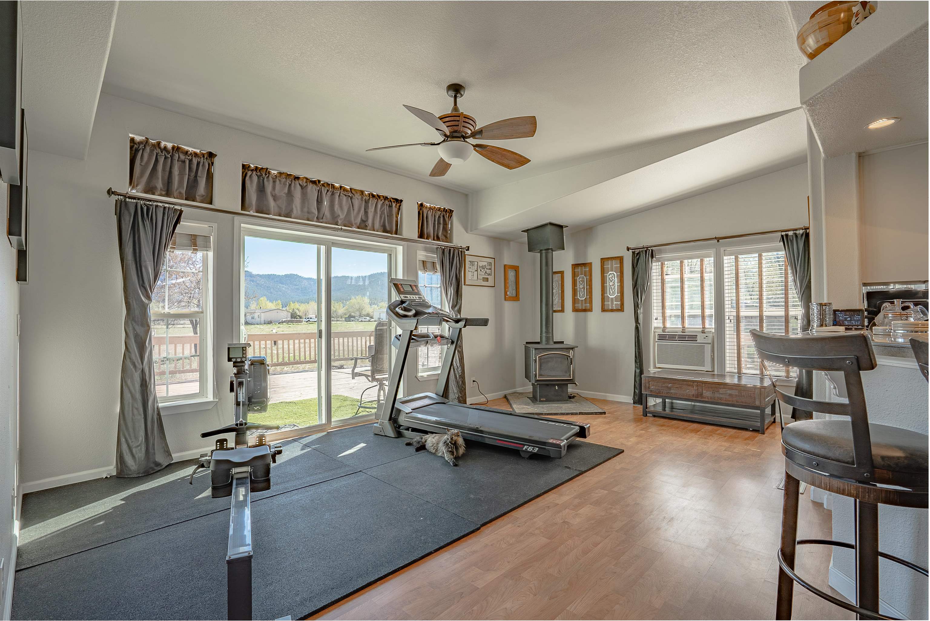 714-100 Sears Road Janesville, CA 96114 - Photo 11 of 35 a view of a room with gym equipment