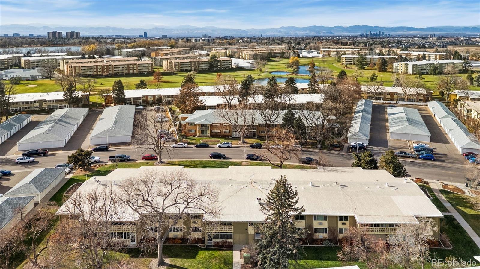 710 South Clinton Street, Unit 6B Denver, CO 80247 - Photo 19 of 31 an aerial view of a city