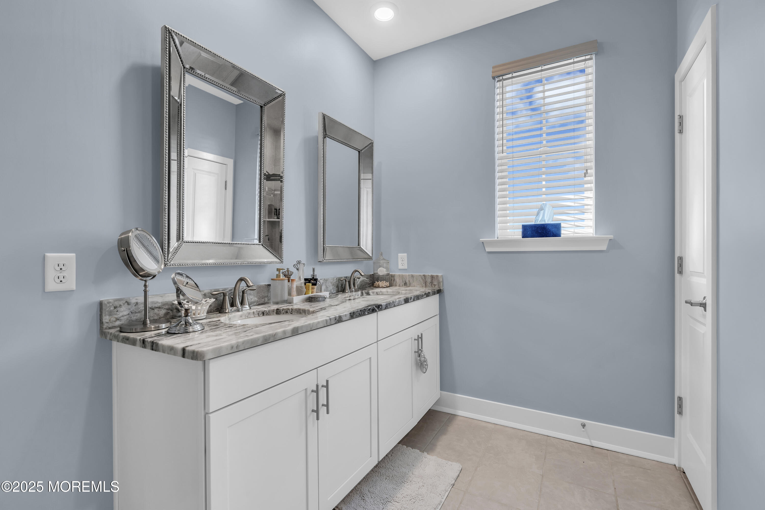 35 Saratoga Road New Egypt, NJ 08533 - Photo 28 of 41 a bathroom with a sink and a mirror