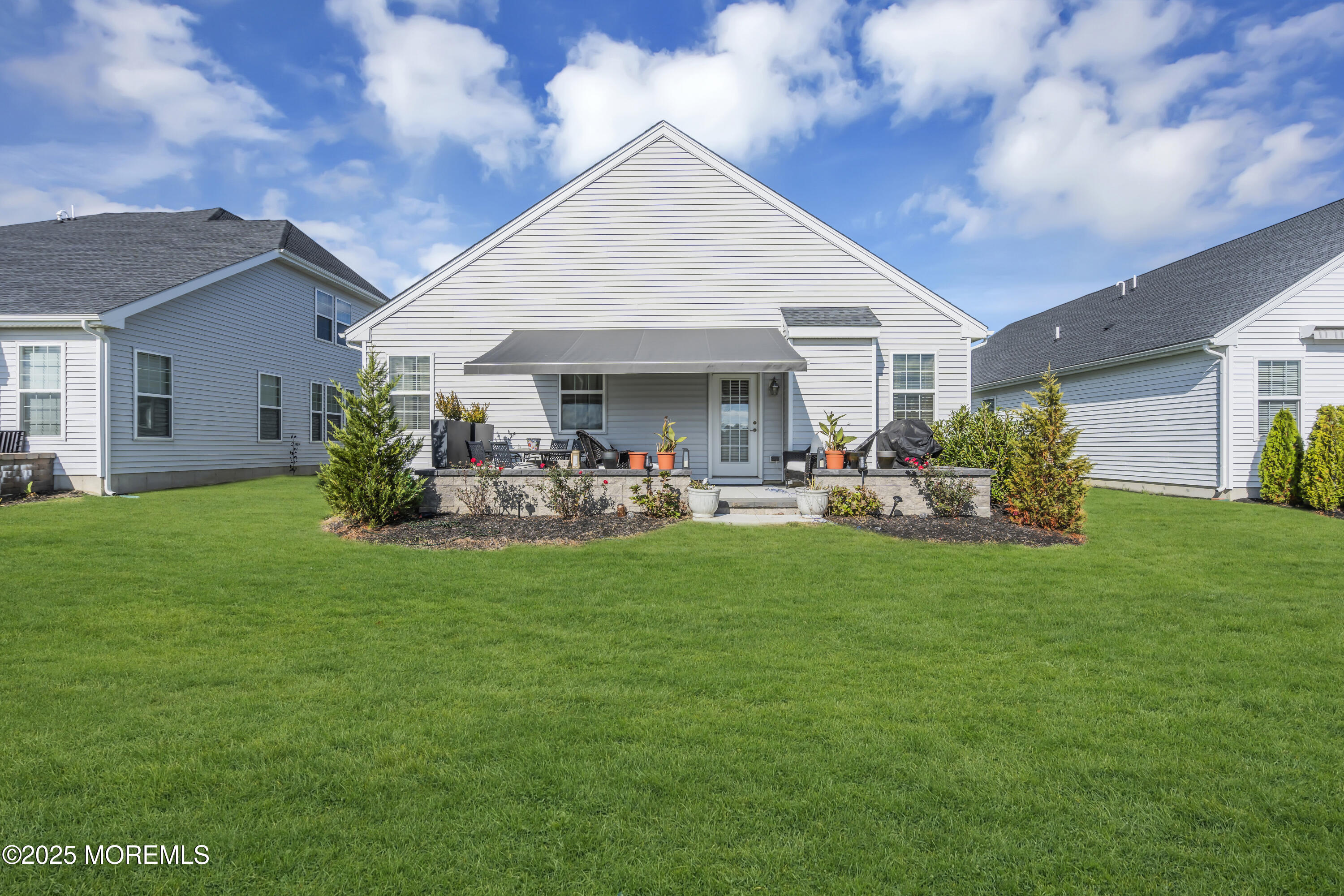 35 Saratoga Road New Egypt, NJ 08533 - Photo 30 of 41 a front view of house with yard and outdoor seating