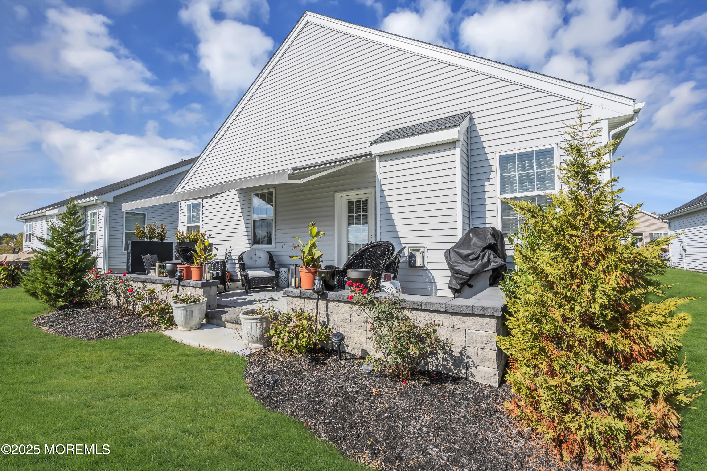 35 Saratoga Road New Egypt, NJ 08533 - Photo 31 of 41 a view of a house with backyard and sitting area