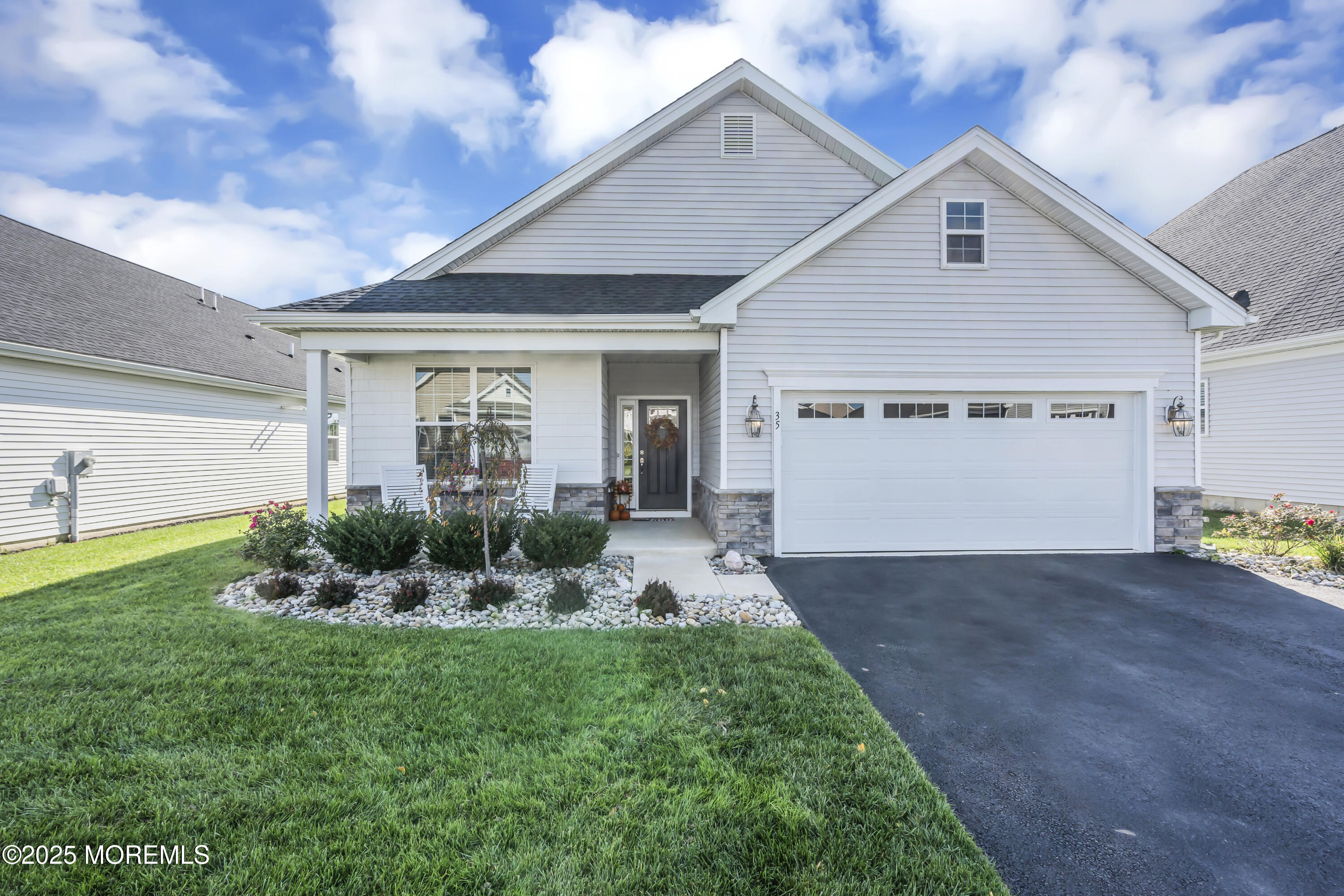 35 Saratoga Road New Egypt, NJ 08533 - Photo 36 of 41 a front view of a house with garden